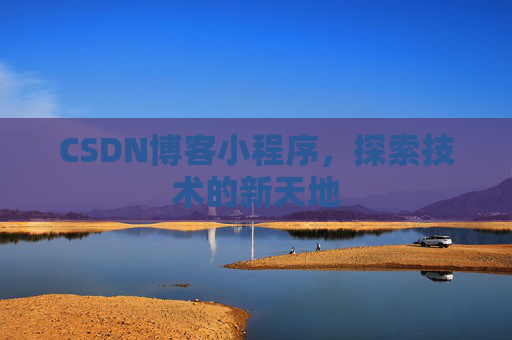 CSDN博客小程序，探索技术的新天地